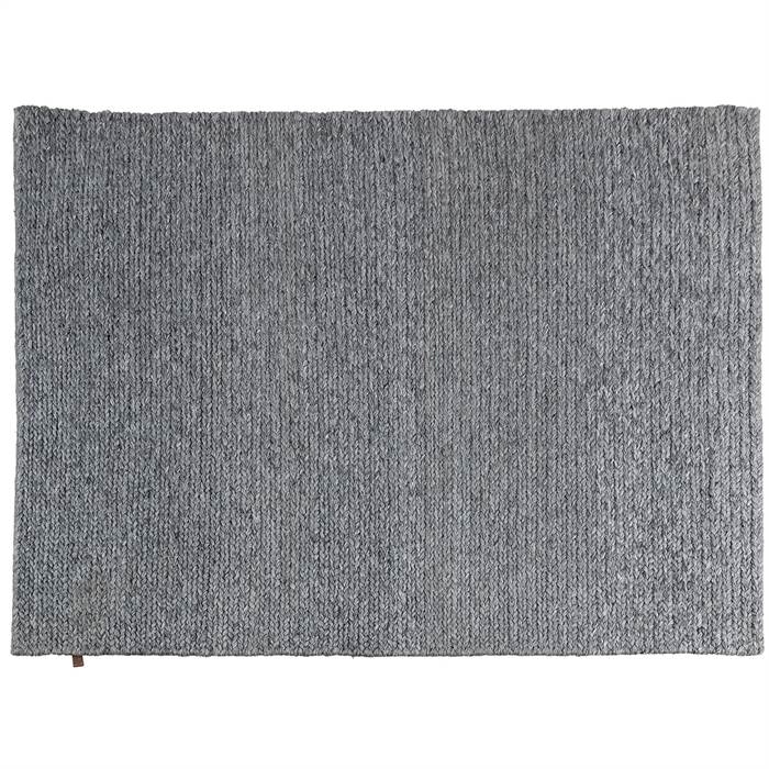 Kilroy Indbo Kross tæppe - Grå - 160x230 cm.