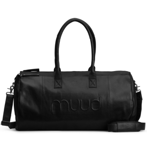 muud Drew XL, weekendtaske, læder, sort