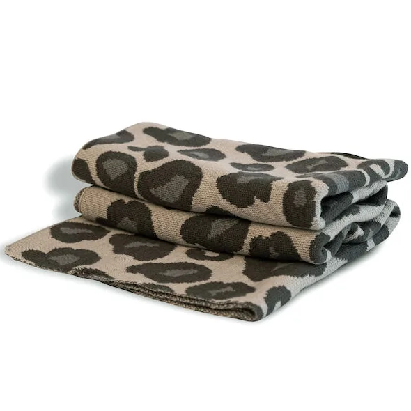 Byon Tæppe Leo Beige/brown One Size