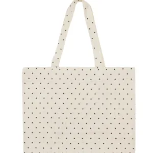 Moshi Moshi Mind - Medium Dot shopper - Ecru/Black Dots