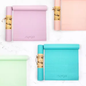 Myga - begynder yogamåtte - 4 mm - Myga
